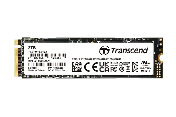 TRANSCEND 512GB MTE712A GEN 4X4 M.2 NVMe 2280 EMBEDDED SED SSD 3D NAND -3800 MB/s Read 3100 MB/s ...