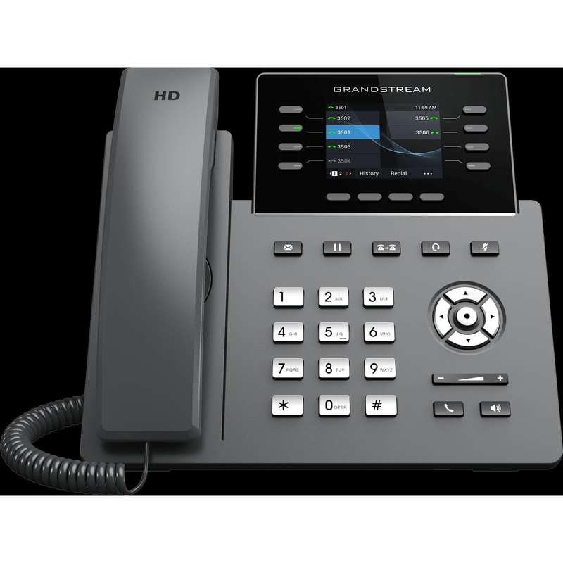 Grandstream 8 Line Carrier WiFi Desk Phone | GRP2624