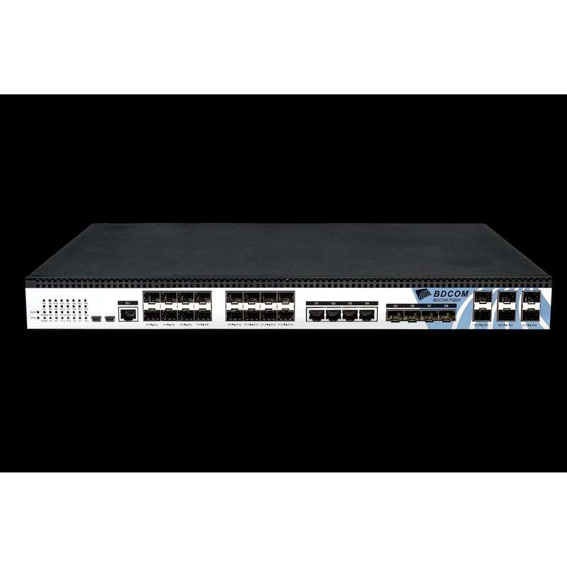 BDCOM 16 Port EPON L3 OLT Headend - Dual Hot-Swap PSU