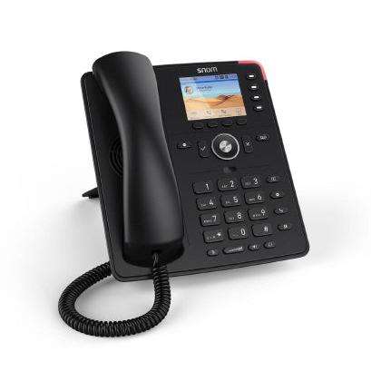 Snom D713 4-line Desktop SIP Phone - No PSU Included - 4-line 2.8'' Colour Display