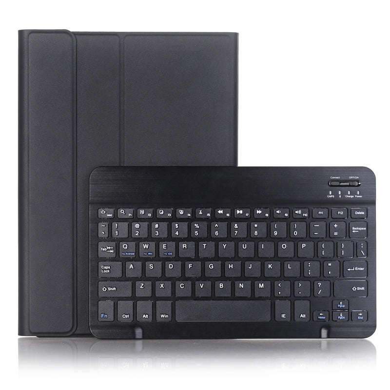TPU Case with Detachable Keyboard & Pen Slot & Touch for iPad Pro 11 2024(5th) Black