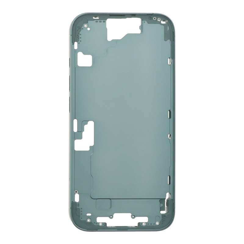 Middle Frame with Side Key+Side Rails+Card Tray+Speaker Anti-Dust Mesh for iPhone 16 European Ver...