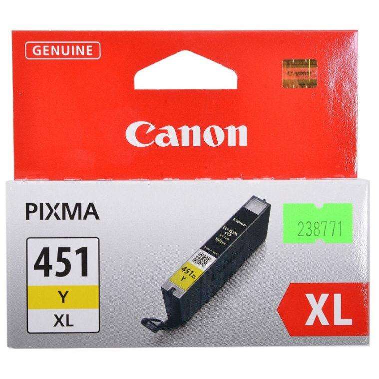 CANON-INK-CLI-451 XL Y-IP7240/ MG5440/ MG5540/MG5640/ MG6340/MG7140/MG7540/ MX924/ IX6840/ IP8740...