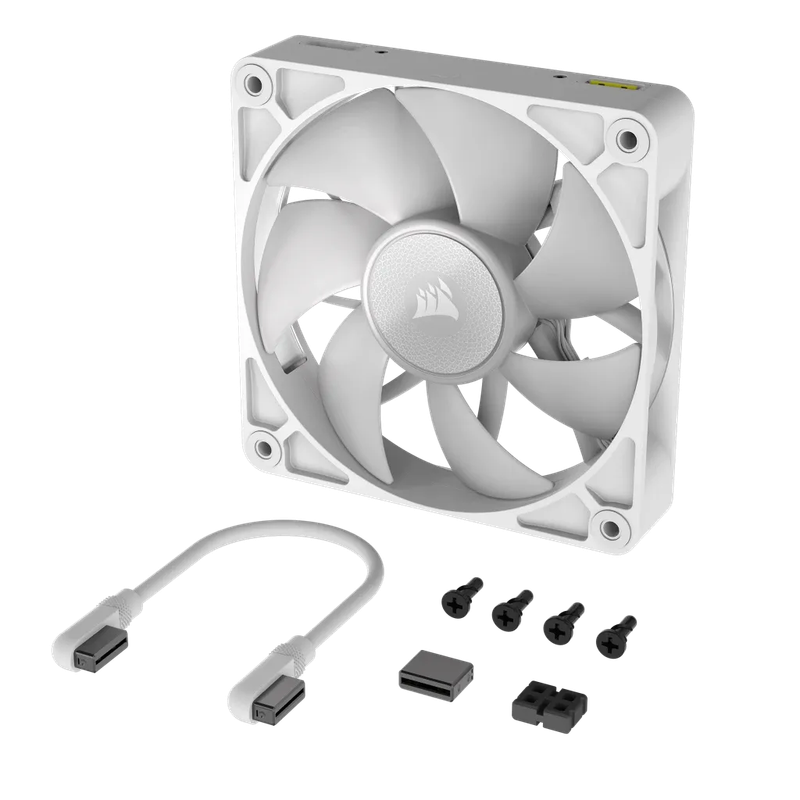 Corsair RX Series; iCUE LINK RX140; 140mm Fan; Single Pack - White.