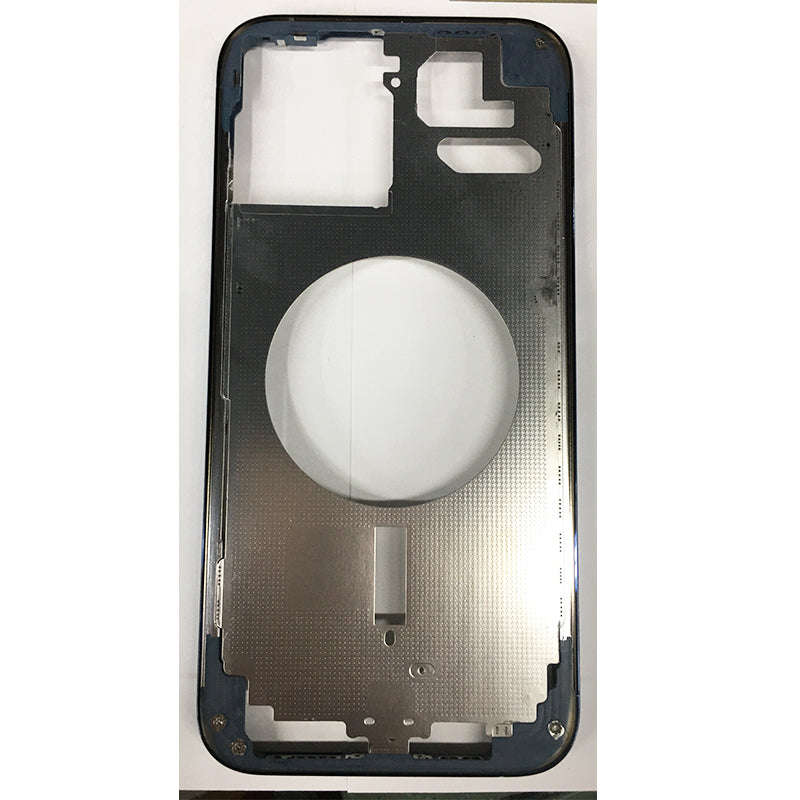 Middle Frame with Side Buttons + SIM Card Tray for iPhone 13 Pro Max 6.7" USA Version Blue OEM