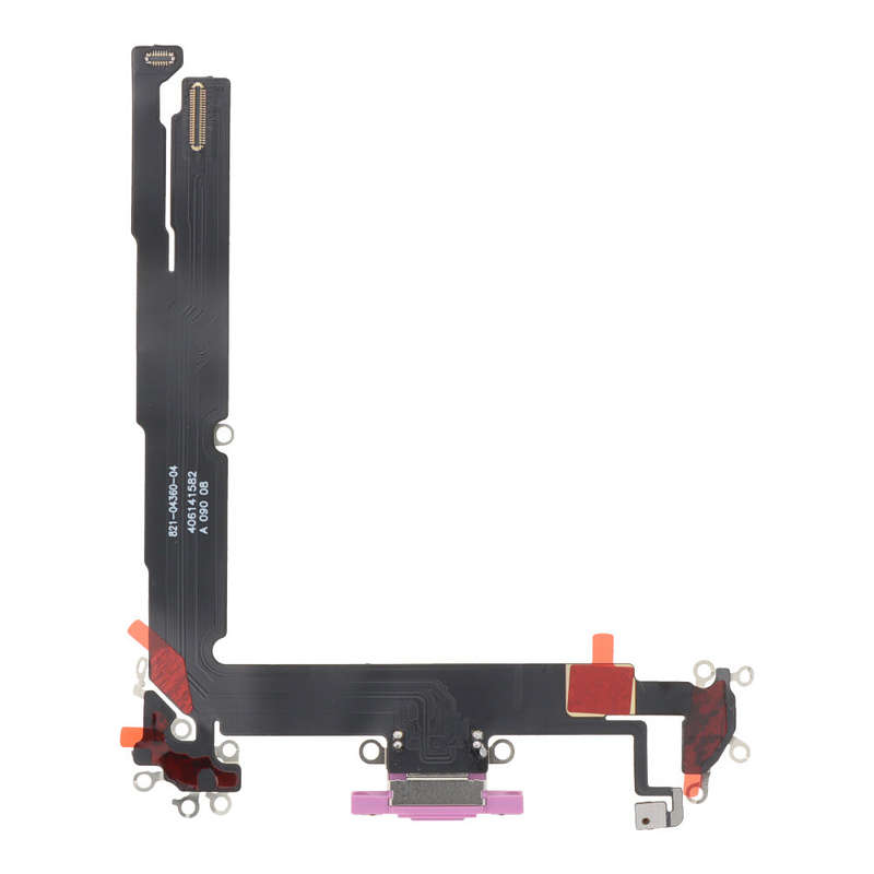 Charging Port Flex Cable for iPhone 16 Plus Pink Ori
