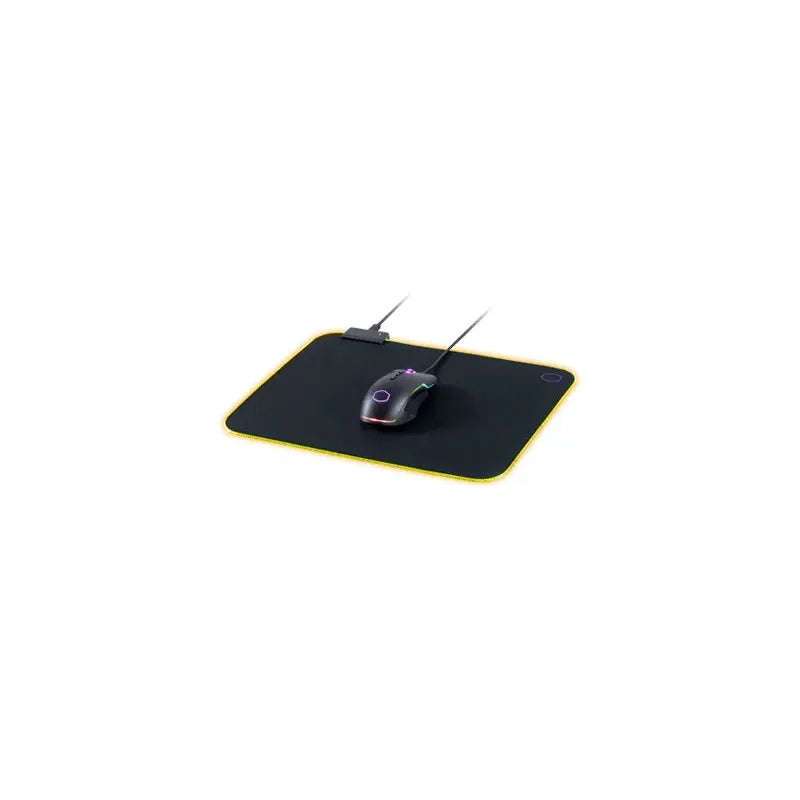 Cooler Master KeyBoard MP750 Medium Flexible RGB Mousepad; Smooth Surface; Thick RGB borders; Wat...