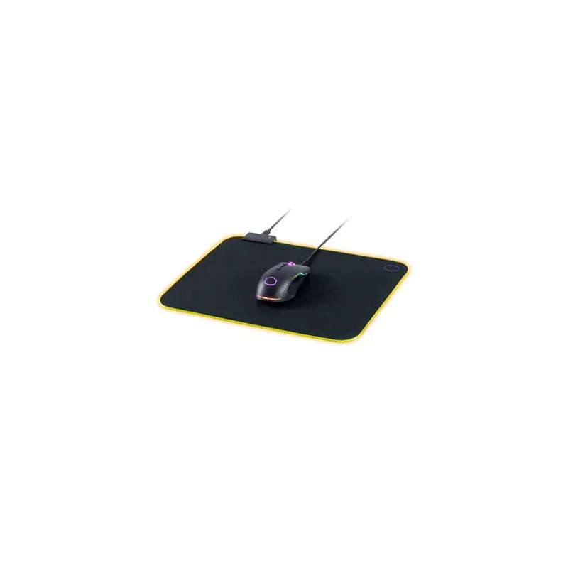 Cooler Master KeyBoard MP750 Medium Flexible RGB Mousepad; Smooth Surface; Thick RGB borders; Wat...
