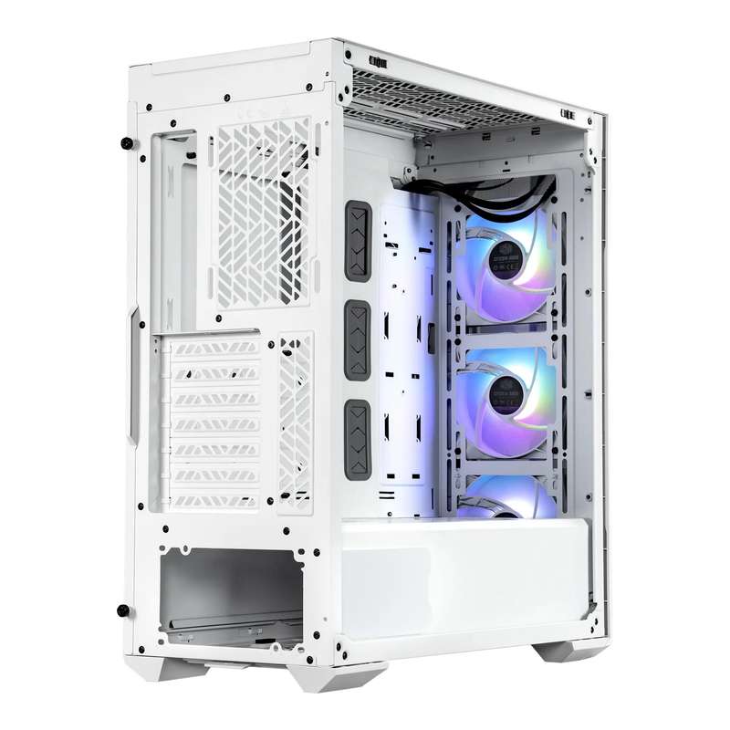 Cooler Master Case MasterBox TD500 Mesh V2 White - ARGB ATX PC Case