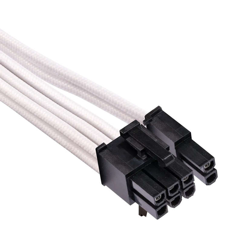 Corsair Premium Individually Sleeved White PSU Cable Kit Starter Package