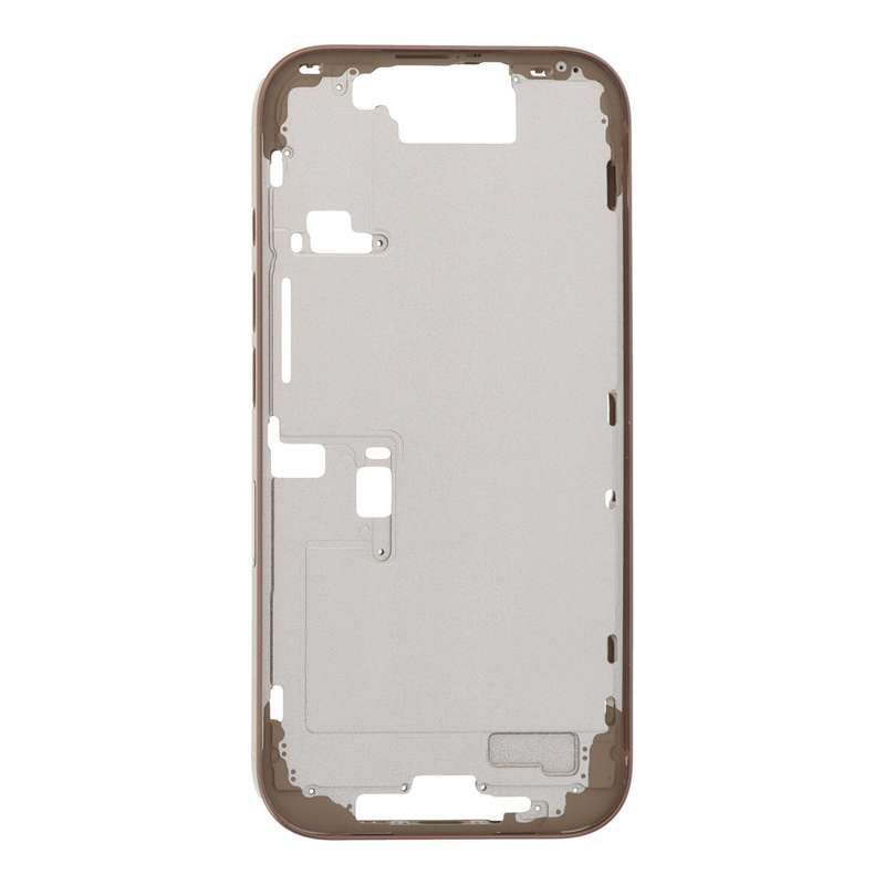 Middle Frame with Side Key+Side Rails+Card Tray+Speaker Anti-Dust Mesh for iPhone 16 Pro European...