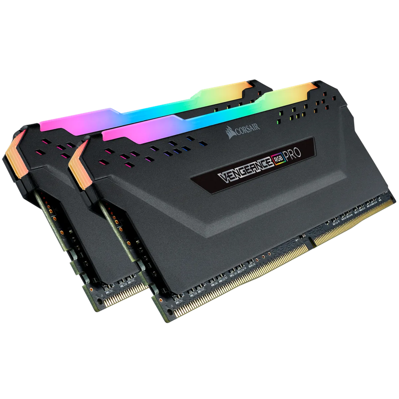Corsair VENGEANCE® RGB PRO 16GB (2 x 8GB) DDR4 DRAM 3600MHz C18 Memory Kit; 18-22-22-42; 1.35V; ...