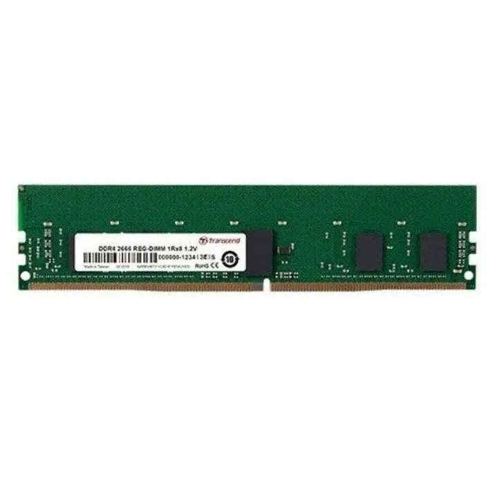 TRANSCEND 4GB DDR4-2666 REG-DIMM CL19 1Rx8 512Mx8