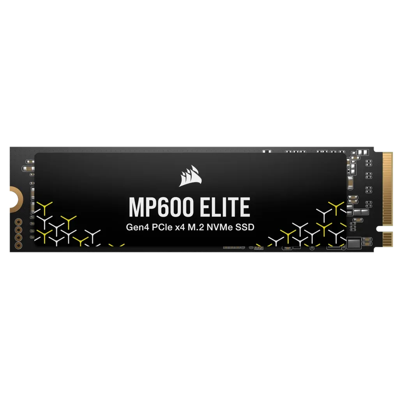 Corsair MP600 ELITE 1TB Gen4 PCIe x4 NVMe M.2 SSD (no heatsink); Read Up To 7000MB/s; Write up to...