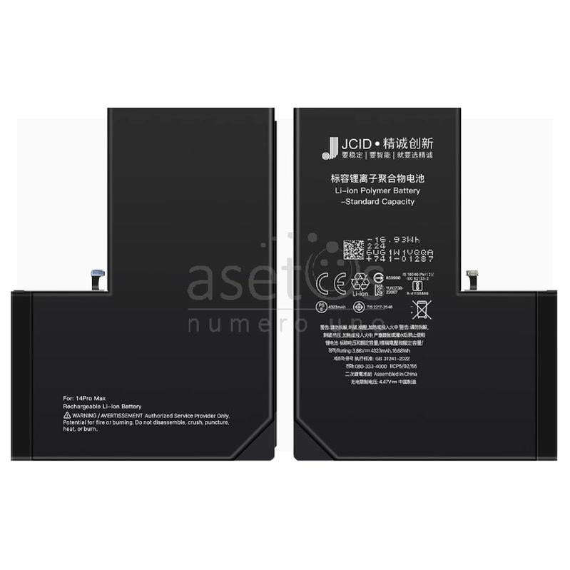 JC 4790mAh Battery + Battery Adhesive for iPhone 14 Pro Max High Capacity Version + Diagnosable +...