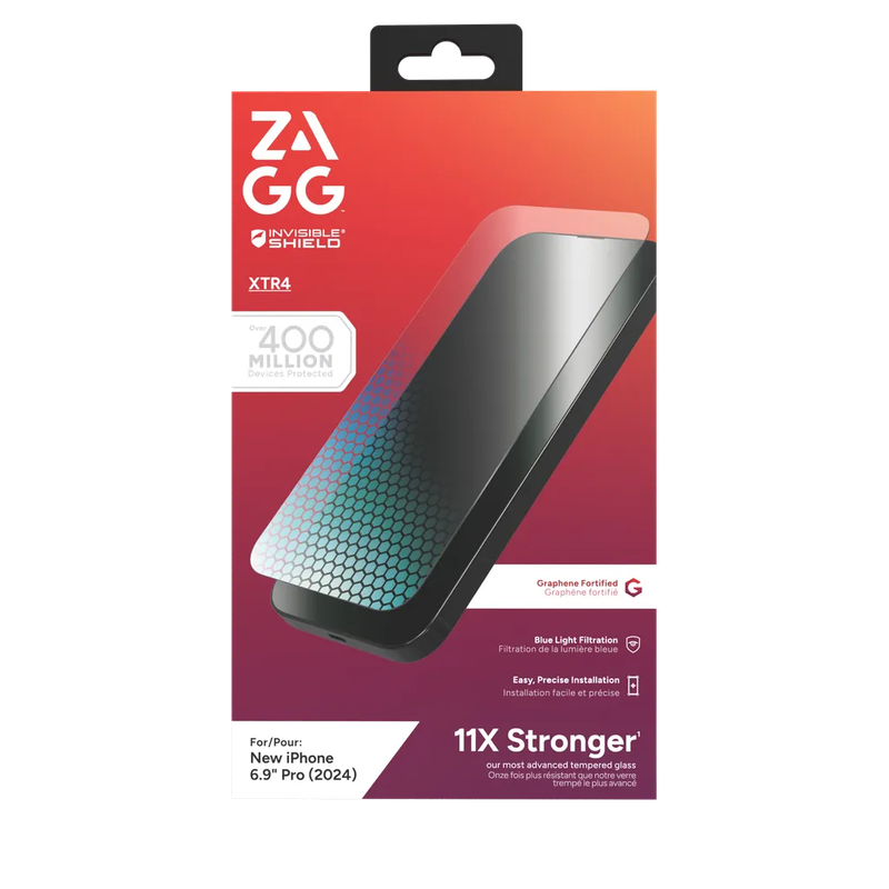 InvisibleShield Glass XTR4  Apple iP16 Pro Max Screen