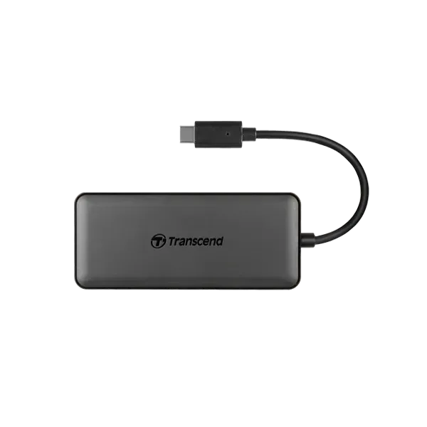 TRANSCEND TS-HUB5C USB Type C Hub 2 x USB 3.1 Gen 2 Type A; 1 x USB Type C port; 1 x USB Type C P...