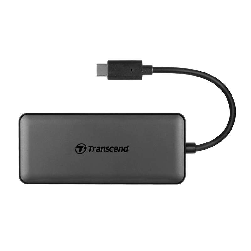 TRANSCEND TS-HUB5C USB Type C Hub 2 x USB 3.1 Gen 2 Type A; 1 x USB Type C port; 1 x USB Type C P...