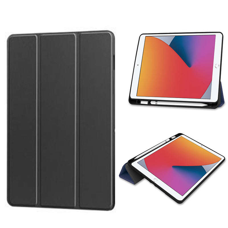 Solid Color Horizontal Deformation Flip Leather Case With Pen Slot TPU Case for iPad Mini 2021/Mi...
