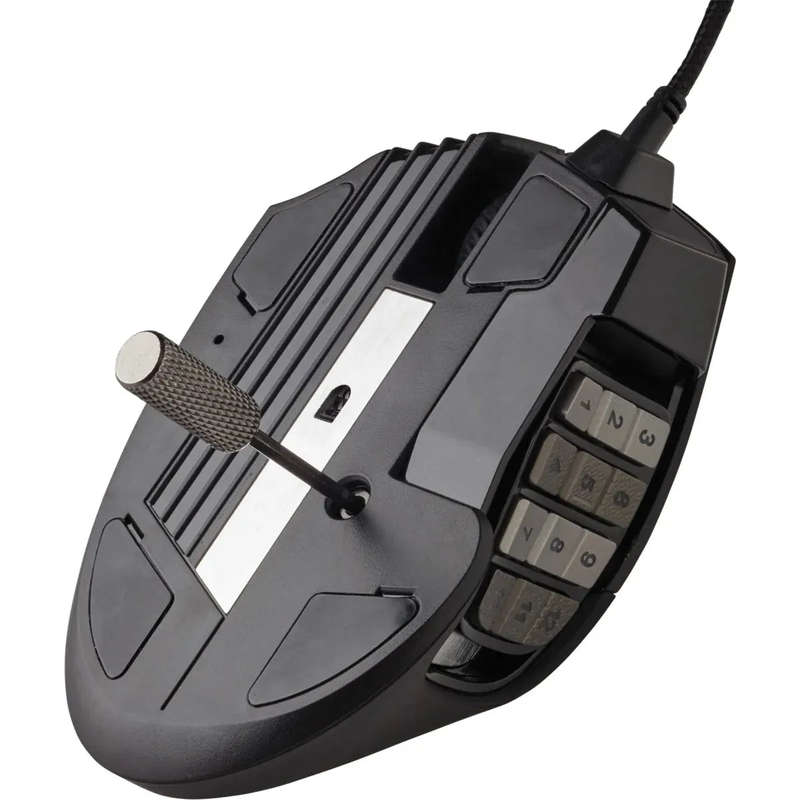Corsair SCIMITAR ELITE RGB Optical MOBA/MMO Gaming Mouse; 18;000 DP; Black