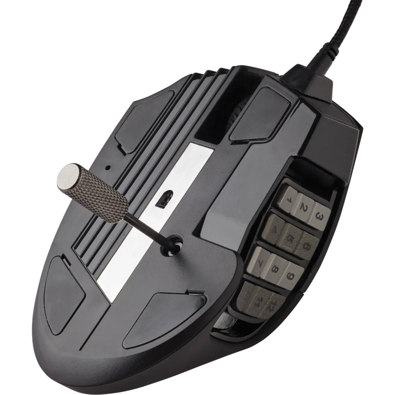 Corsair SCIMITAR ELITE RGB Optical MOBA/MMO Gaming Mouse; 18;000 DP; Black