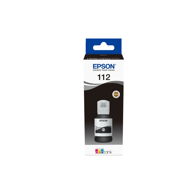 Epson 112 EcoTank Pigment Black ink bottle (127 ml)