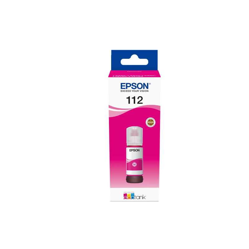 Epson 112 EcoTank Pigment Magenta ink bottle (70 ml)