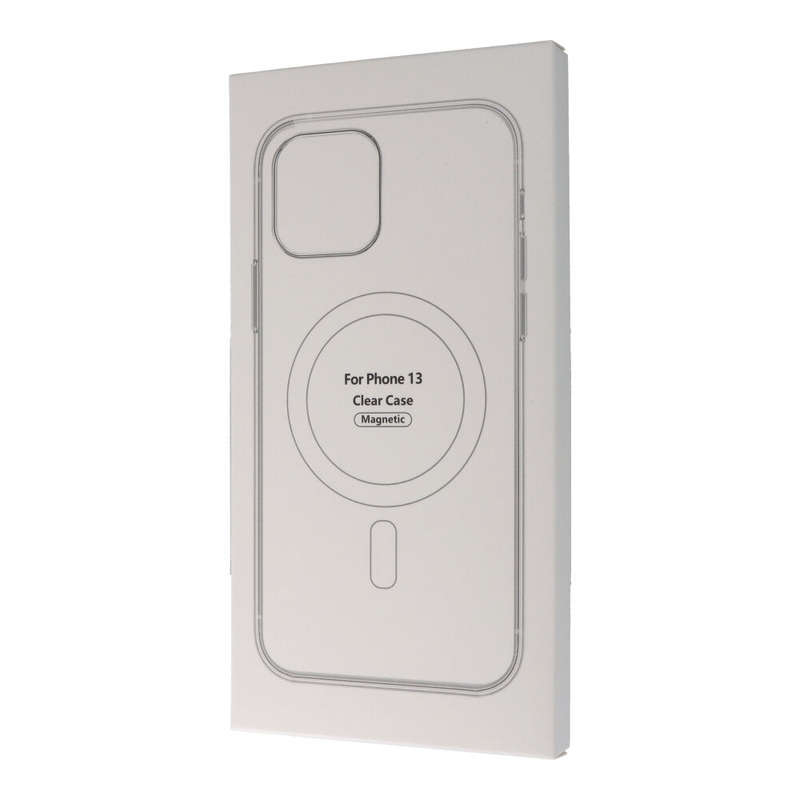 Clear MagSafe Anti-Shock TPU Case for iPhone 13 with Box Packaging