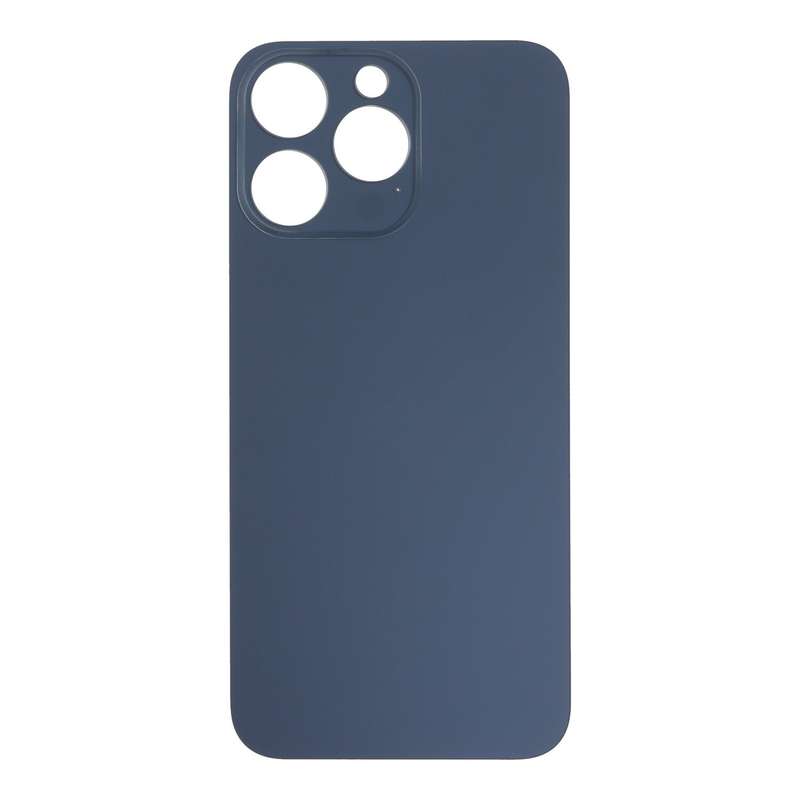 Battery Door with Adhesive for iPhone 15 Pro Max Small Hole Blue Titanium OEM