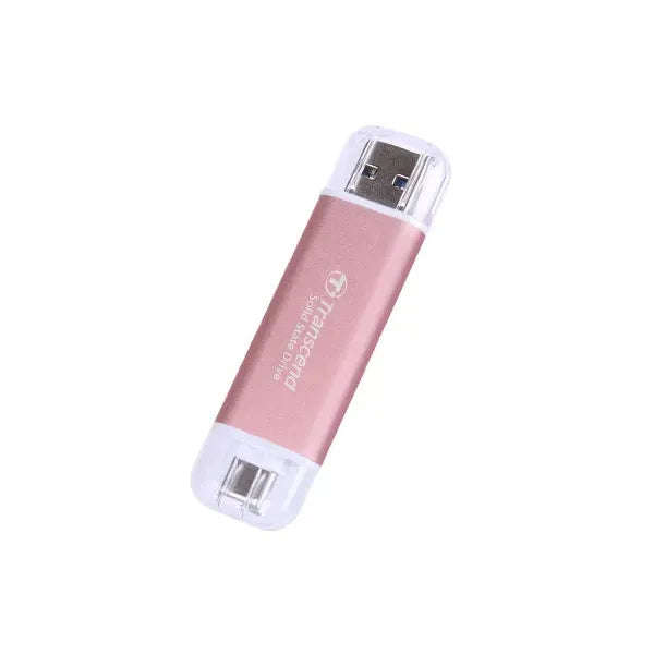 TRANSCEND 1 TB ESD310P USB3.2 TYPE A & C (USB 10Gbps) OTG COMPACT PORTABLE SSD  - Read 1050MB/s W...
