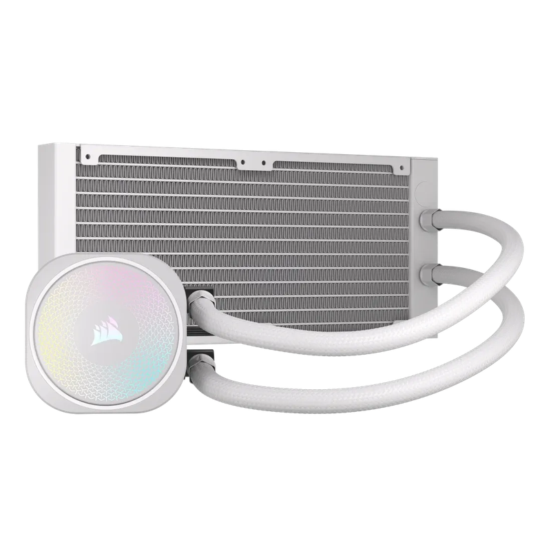 Corsair NAUTILUS 240 ARGB White; 240mm Radiator; Liquid CPU Cooler; Intel® LGA 1851/1700; AMD® ...