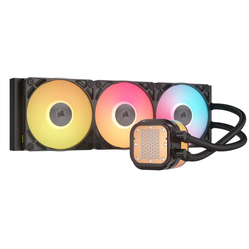 Corsair iCUE LINK TITAN 360 RX LCD Liquid CPU Cooler  RX120 RGB Fans  Fits Intel® LGA 1851...