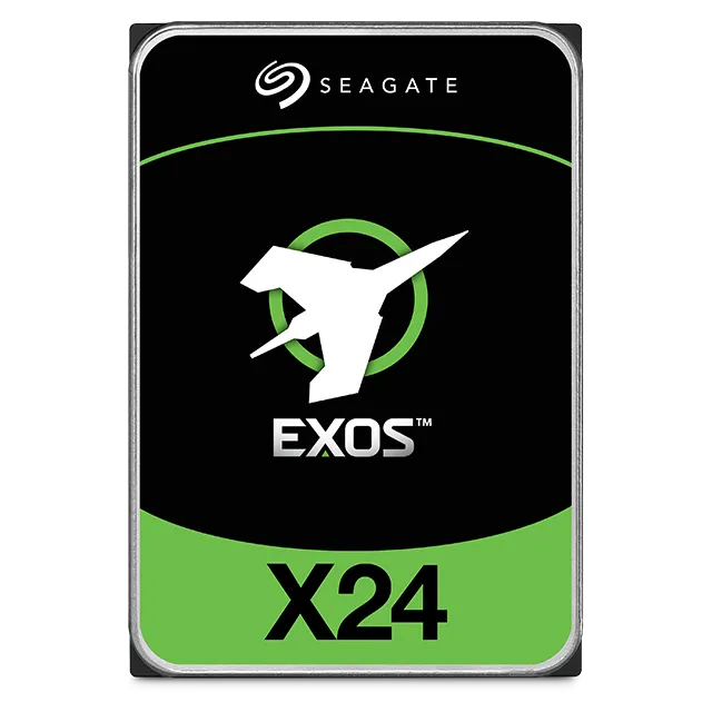 Seagate Exos X24 ST24000NM002H 24TB HDD; 3.5''; 6GB/s SATA 4Kn/512e; RPM 7200; 5 Year Limited War...