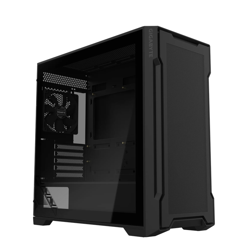 Gigabyte C102 Glass Micro ATX Chassis; 2x 3.5'' | 2x 2.5'' Drive Bays; 360mm Radiator compatible;...
