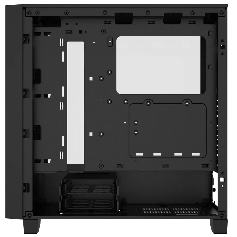 3000D RGB AIRFLOW Black Mid-Tower BPC Case; 2x 3.5'' |  2x 2.5'' Drive Bays; Up to 360mm Radiator...