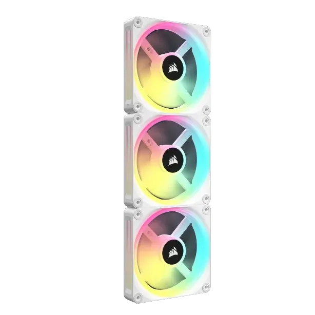 Corsair iCUE LINK QX120 RGB 120mm PWM Fan Expansion Kit - White