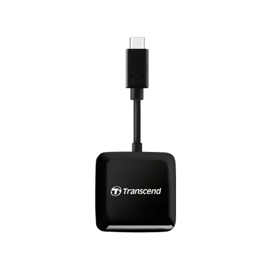 Transcend USB 3.2 Gen1 Type C ( 5 Gbps)  SD & MicroSD Card Reader