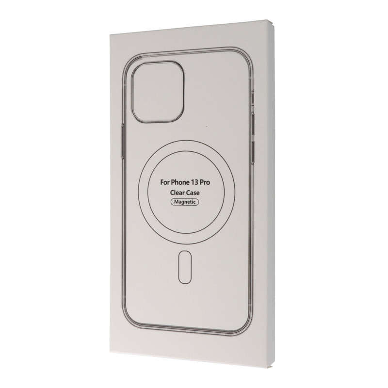 Clear MagSafe Anti-Shock TPU Case for iPhone 13 Pro with Box Packaging