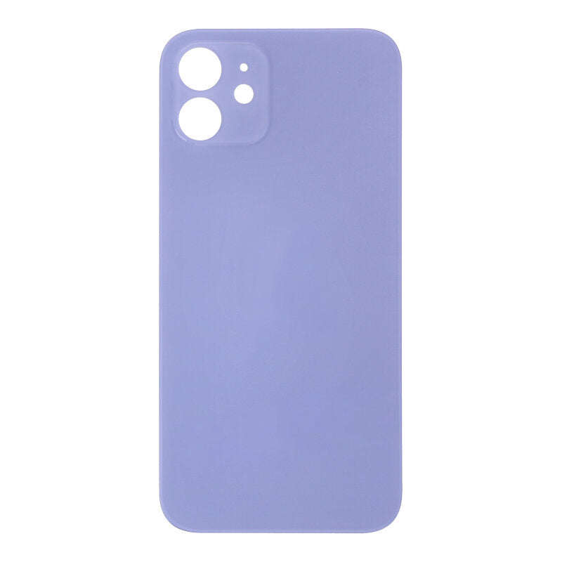Battery Door with Adhesive for iPhone 12 Small Hole Purple HQ