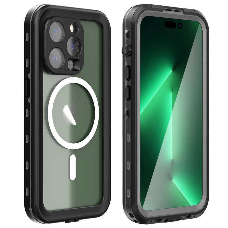 Redpepper IP68 Waterproof Shockproof Case for iPhone 14 Pro Black