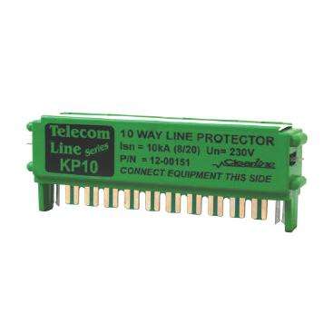 Clearline 10 Way analogue signal line protector