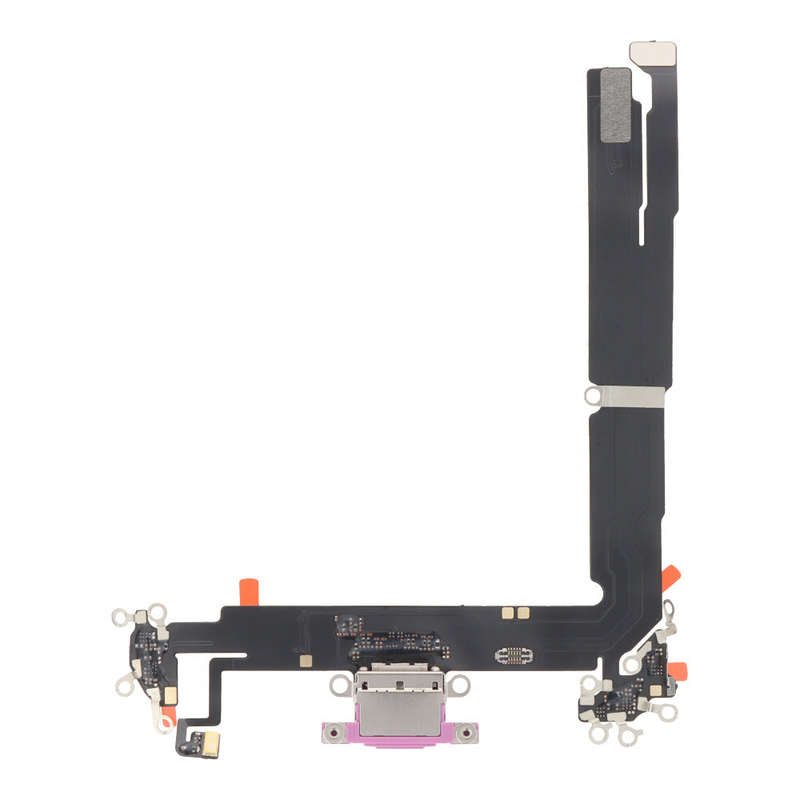 Charging Port Flex Cable for iPhone 16 Plus Pink Ori