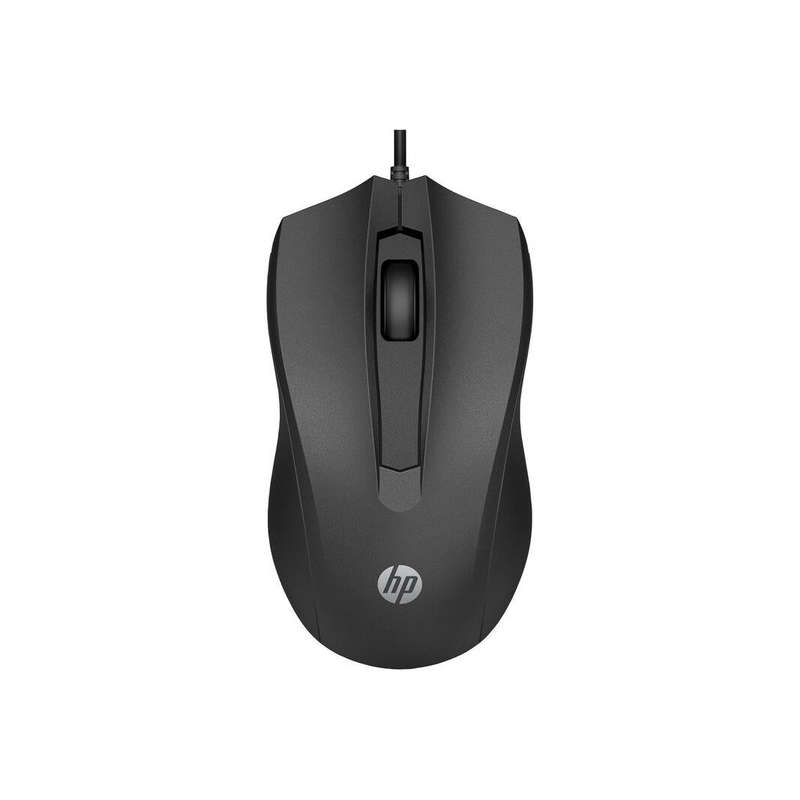 HP 105 BLACK WIRED MOUSE