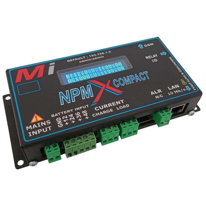 Micro Instruments Compact 12-60V  Remote Network Power Monitor | NPM-X-Compact