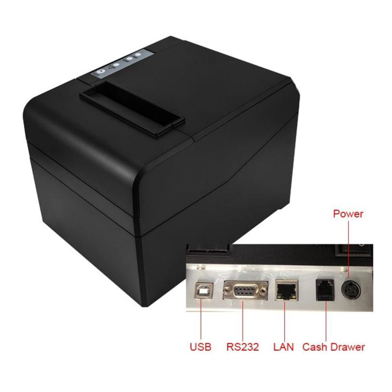 WIRED THERMAL RECEIPT PRINTER
