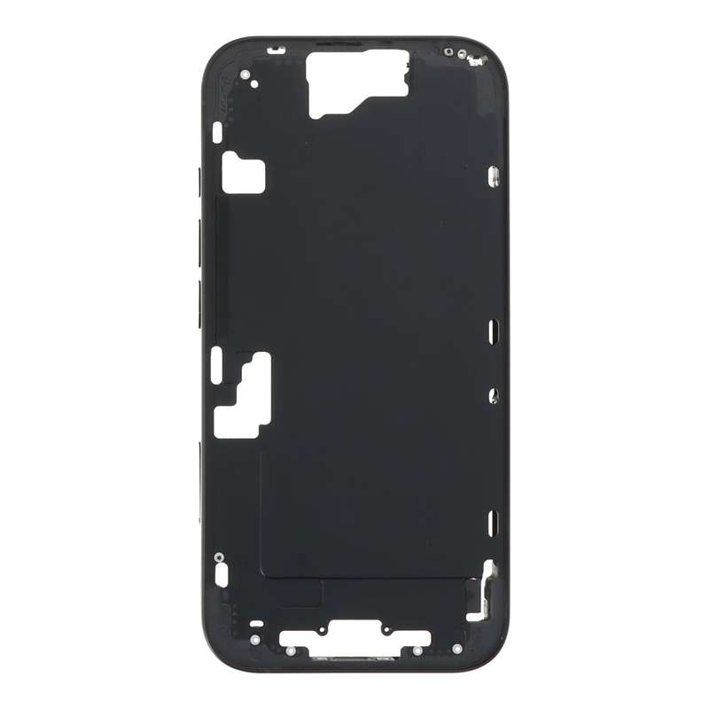 Middle Frame with Side Key+Side Rails+Card Tray+Speaker Anti-Dust Mesh for iPhone 16 European Ver...