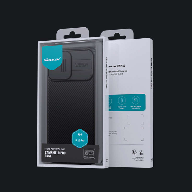NILLKIN CamShield Pro Case for iPhone 16 Pro Max Blue