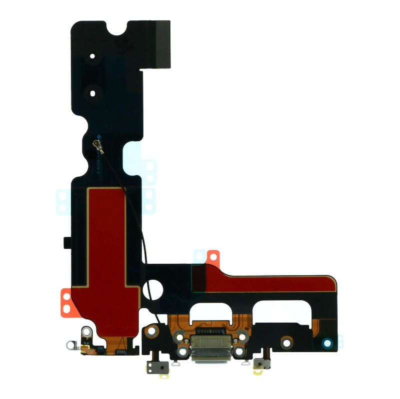 Charging Port Flex Cable for iPhone 7 Plus Light Gray without Logo OEM