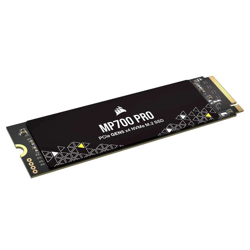 Corsair MP700 PRO 1TB M.2 NVMe PCIe Gen. 5 x4 SSD (no heatsink); Read Up To 11 700MB/s; Write up ...