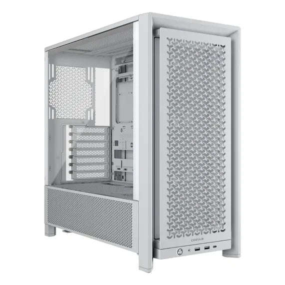 FRAME 4000D RS White Mid-Tower PC Case; 2x 3.5'' |  2x 2.5'' Drive Bays; Up to 360mm Radiator com...